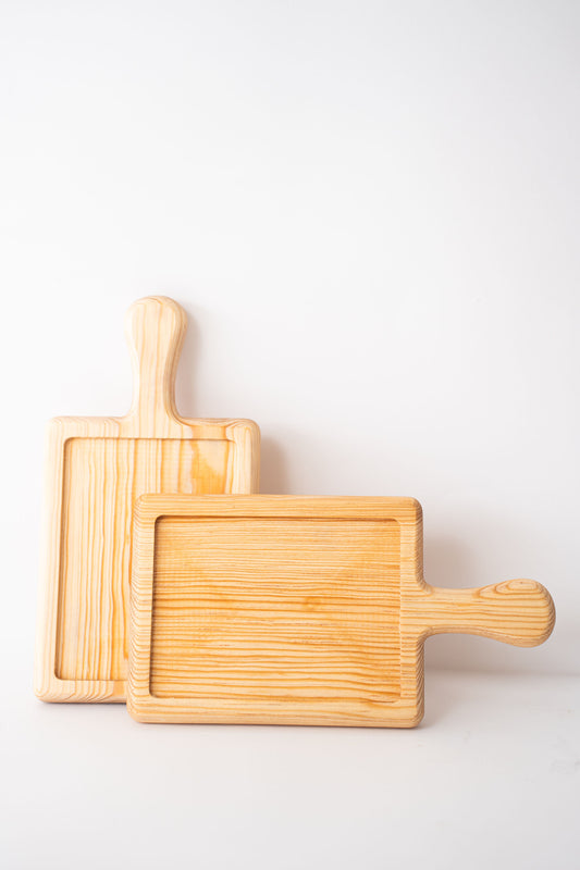 Tabla de Madera de Pino con Canal Antiderrames